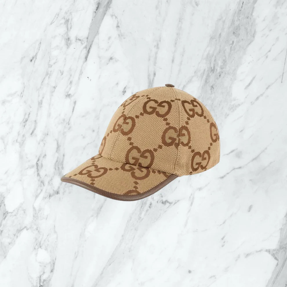 Casquette Gucci jumbo - beige